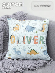 1pc Customized Personalized Text/Name Printed Pillowcase, Double-Sided Printed Pillowcase, Suitable For Holidays, DIY Name Pillowcase, Gift For Family, Friends And Yourself